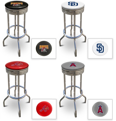 Bar stool mlb team logo - stool,