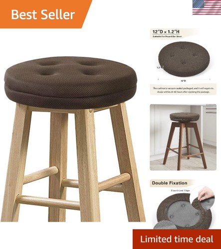 Breathable round bar stool - round,