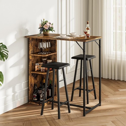 Piece bar table set with - 3-piece,